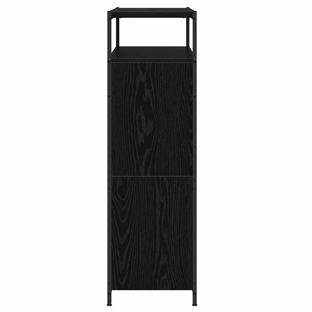 Ormar za cipele Crni hrast 100 x 34 x 112 cm Konstruirano drvo
