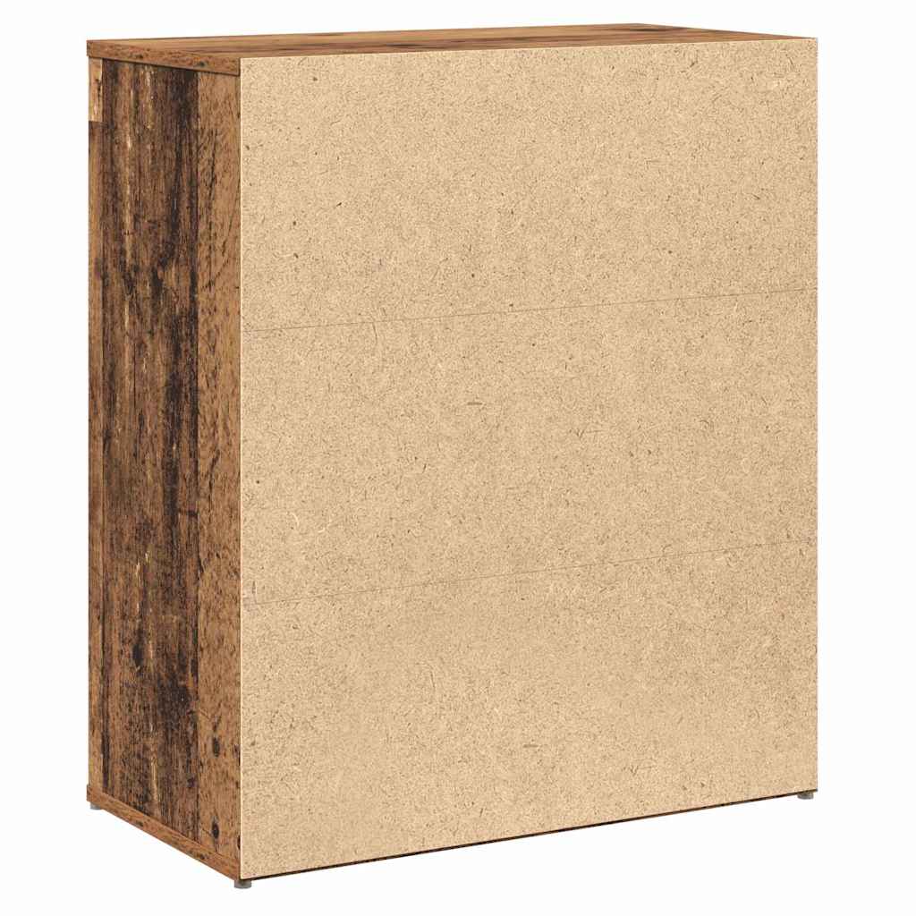 Kreveta 2 pcs Staro drvo 60 x 31 x 70 cm Konstruirano drvo