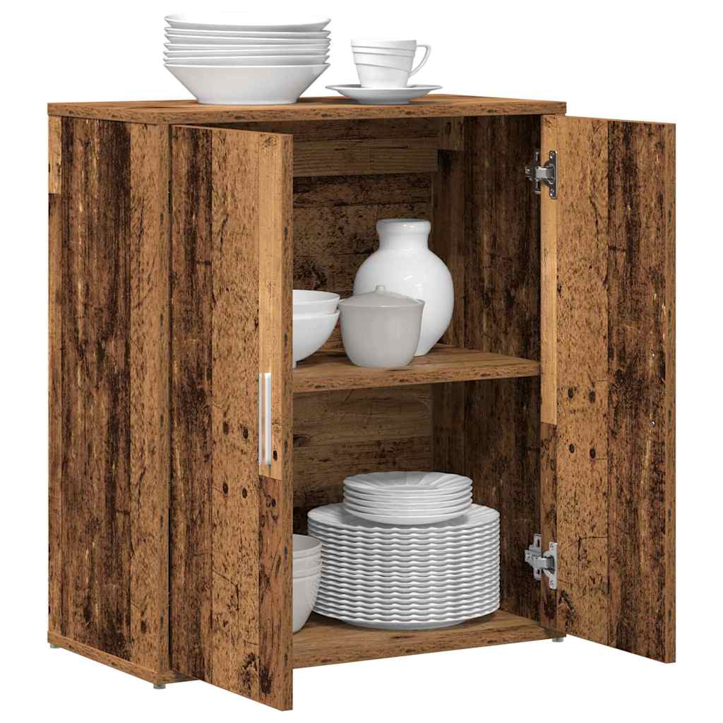 Kreveta 2 pcs Staro drvo 60 x 31 x 70 cm Konstruirano drvo