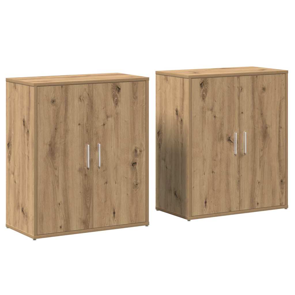 Kreveta 2 pcs Umjetnički hrast 60 x 31 x 70 cm
