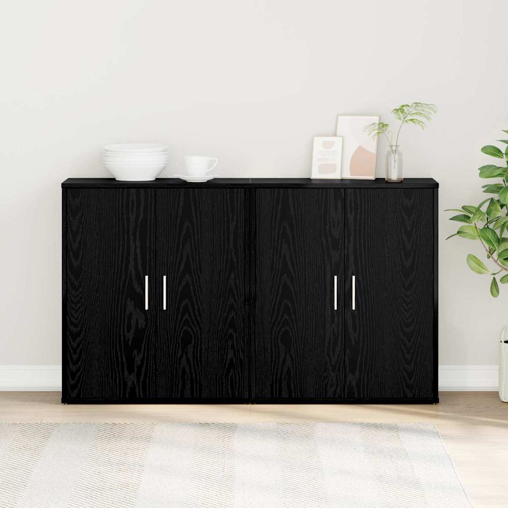 Komoda 2 kom 60x31x70 cm od konstruiranog drva