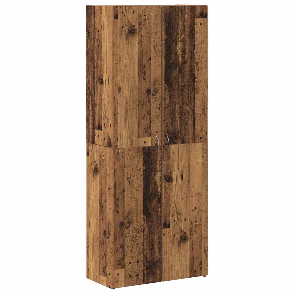 Uredski ormar Staro drvo 60 x 32 x 152,5 cm Konstruirano drvo