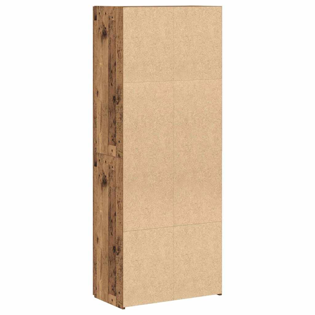 Uredski ormar Staro drvo 60 x 32 x 152,5 cm Konstruirano drvo