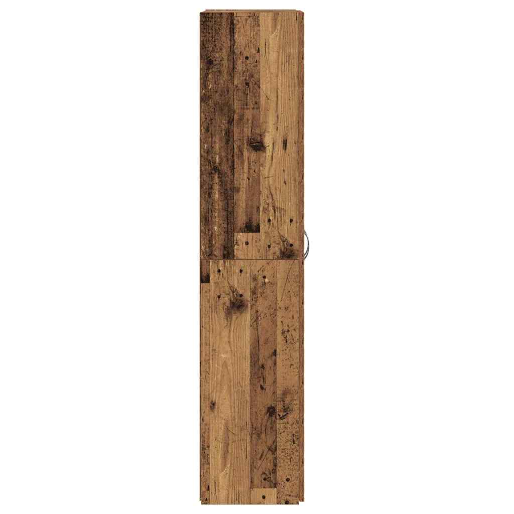 Uredski ormar Staro drvo 60 x 32 x 152,5 cm Konstruirano drvo