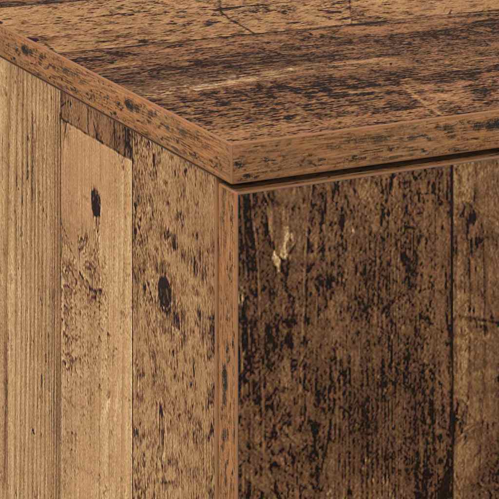 Visoka komoda Staro drvo 60 x 35 x 180 cm Konstruirano drvo