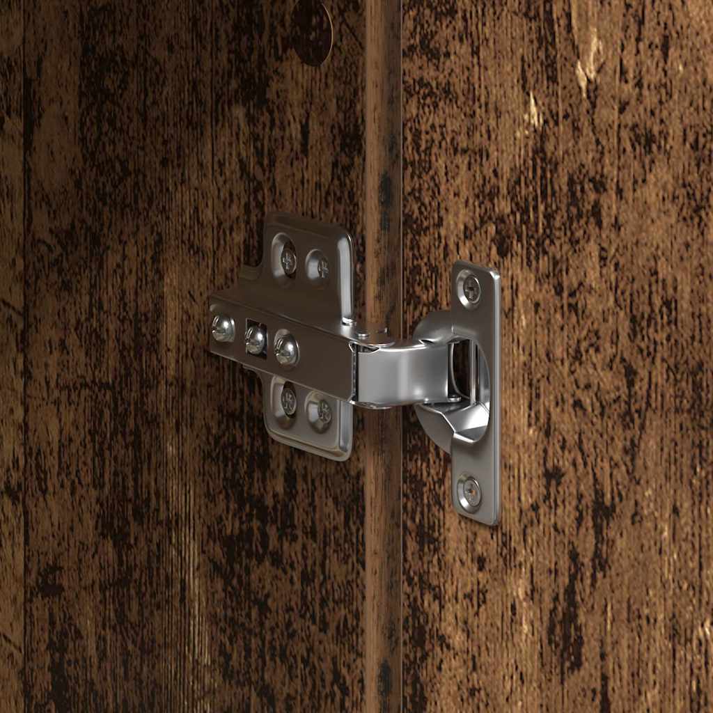 Visoka komoda Staro drvo 60 x 35 x 180 cm Konstruirano drvo