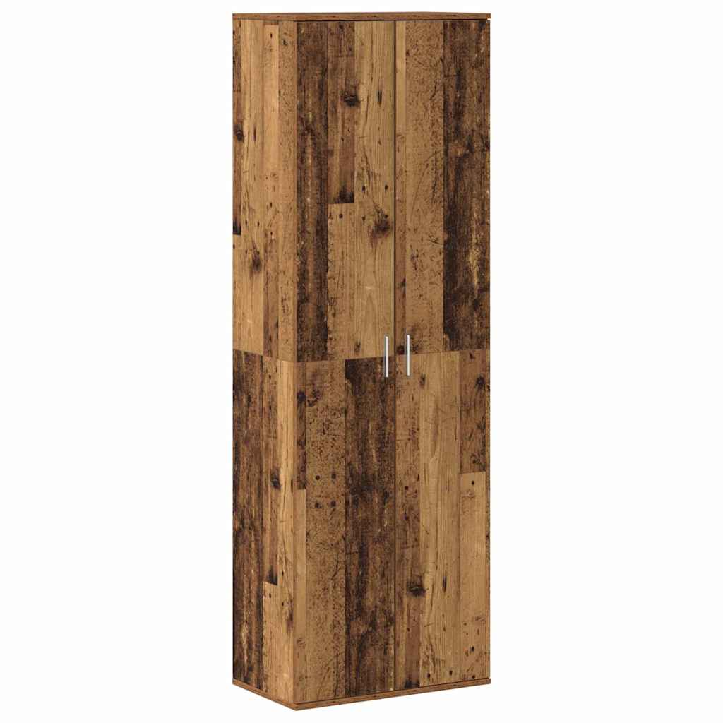 Visoka komoda Staro drvo 60 x 35 x 180 cm Konstruirano drvo