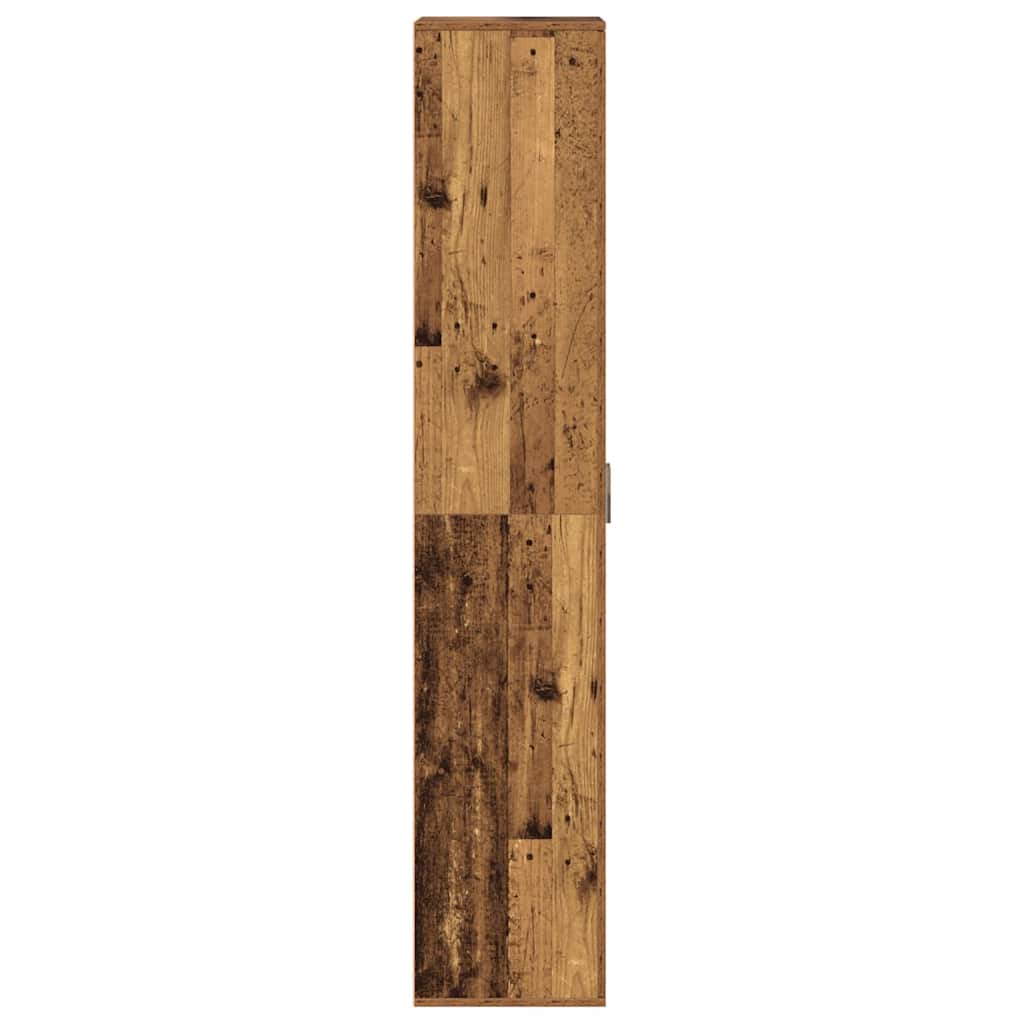 Visoka komoda Staro drvo 60 x 35 x 180 cm Konstruirano drvo