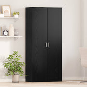 Highboard Crni hrast 80 x 39 x 178 cm Konstruirano drvo