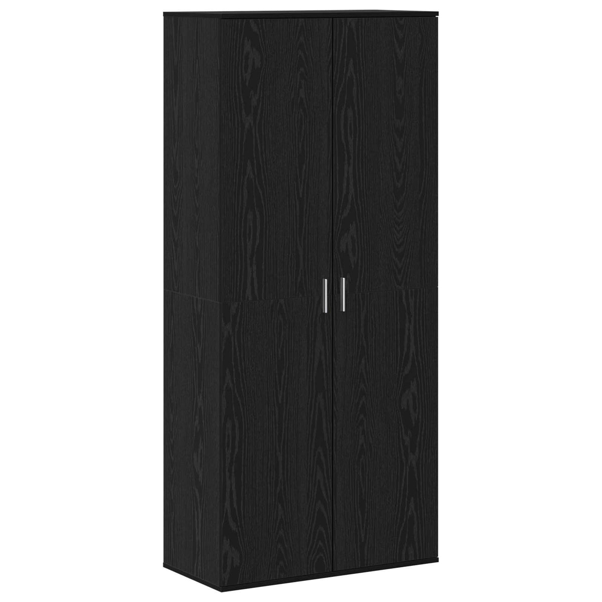 Highboard Crni hrast 80 x 39 x 178 cm Konstruirano drvo