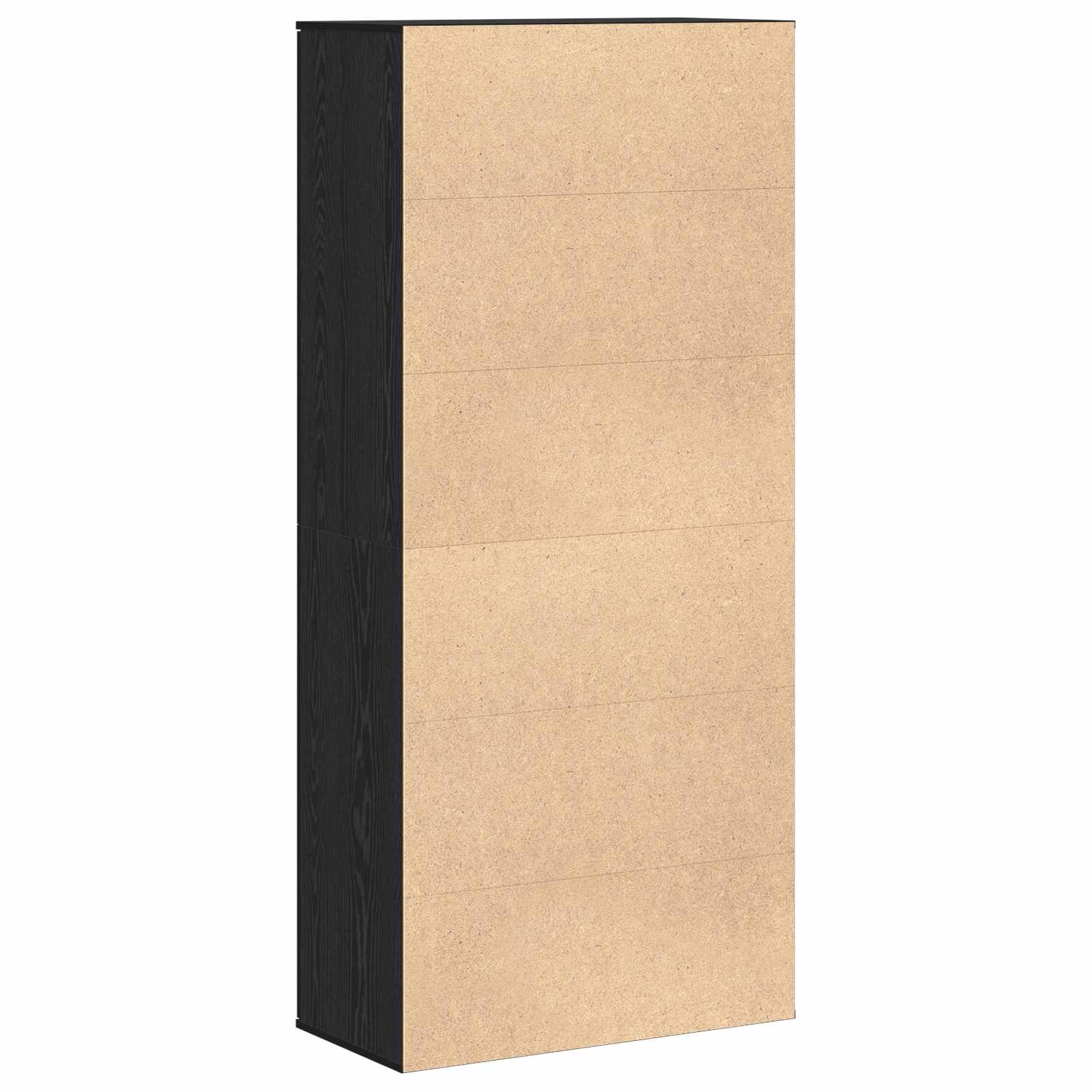 Highboard Crni hrast 80 x 39 x 178 cm Konstruirano drvo