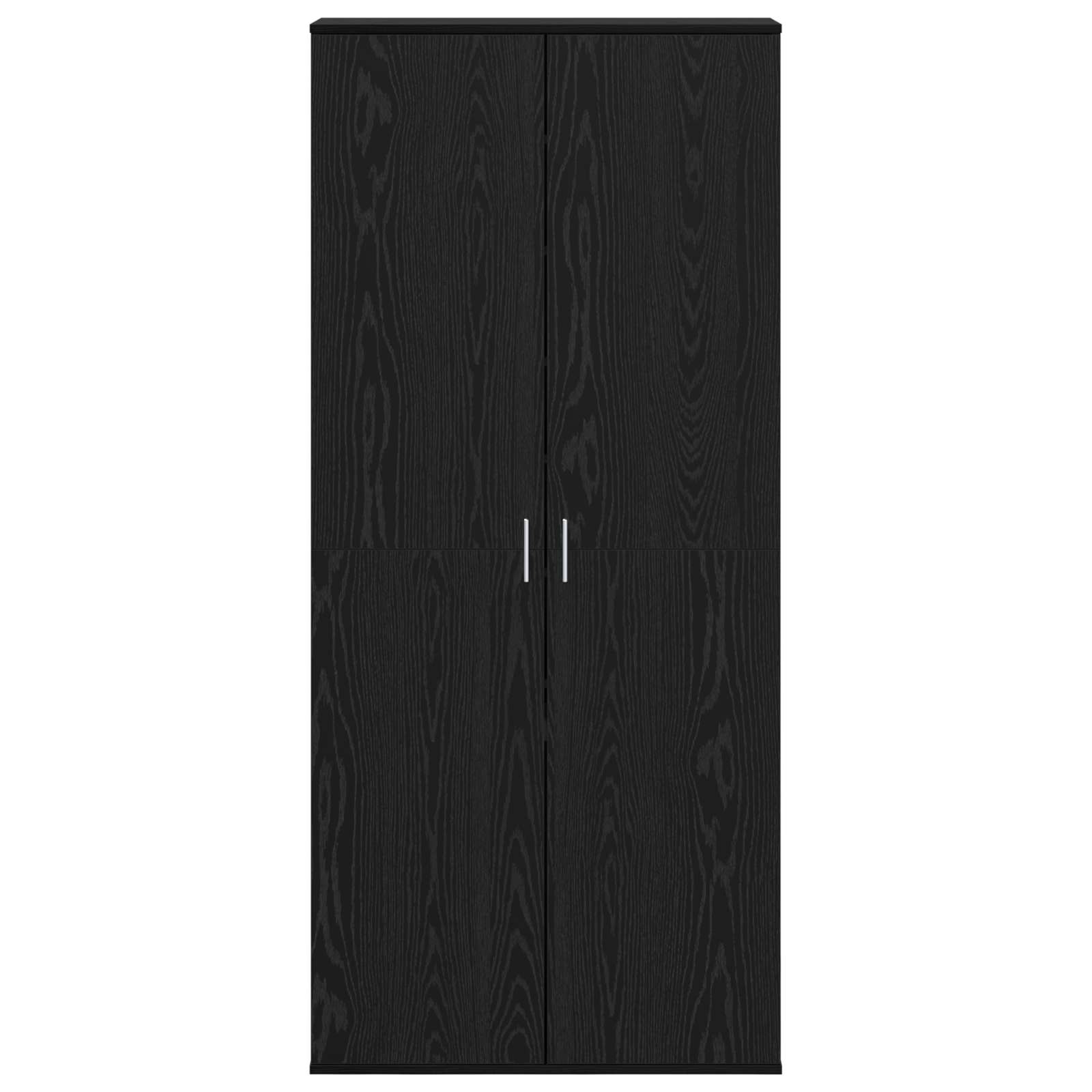 Highboard Crni hrast 80 x 39 x 178 cm Konstruirano drvo