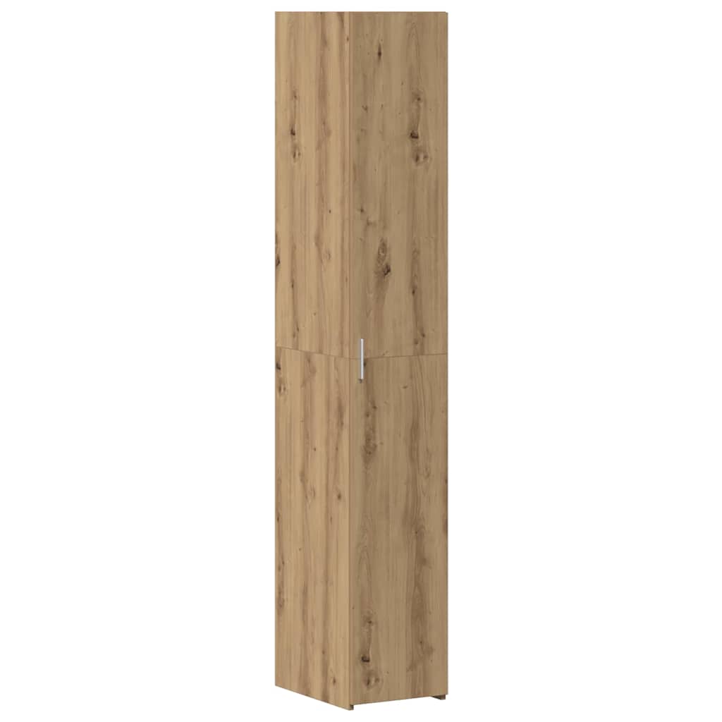 Highboard 2 pcs Umjetnički hrast 30 x 42,5 x 185 cm