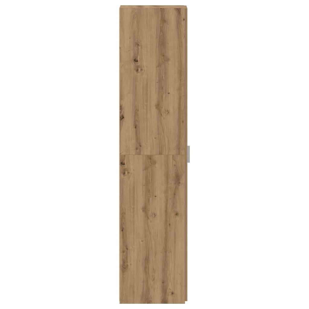 Highboard 2 pcs Umjetnički hrast 30 x 42,5 x 185 cm