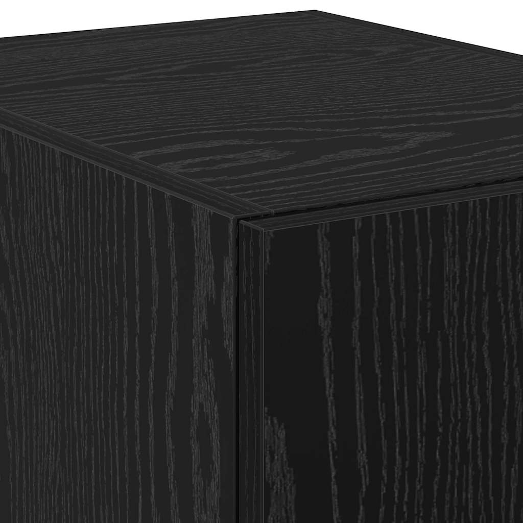 Highboard Crni hrast 40 x 42,5 x 185 cm
