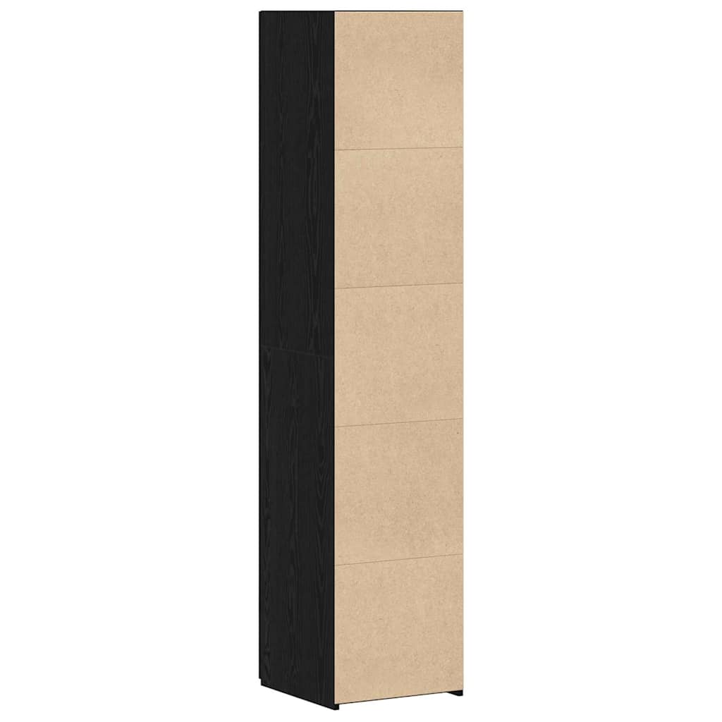 Highboard Crni hrast 40 x 42,5 x 185 cm
