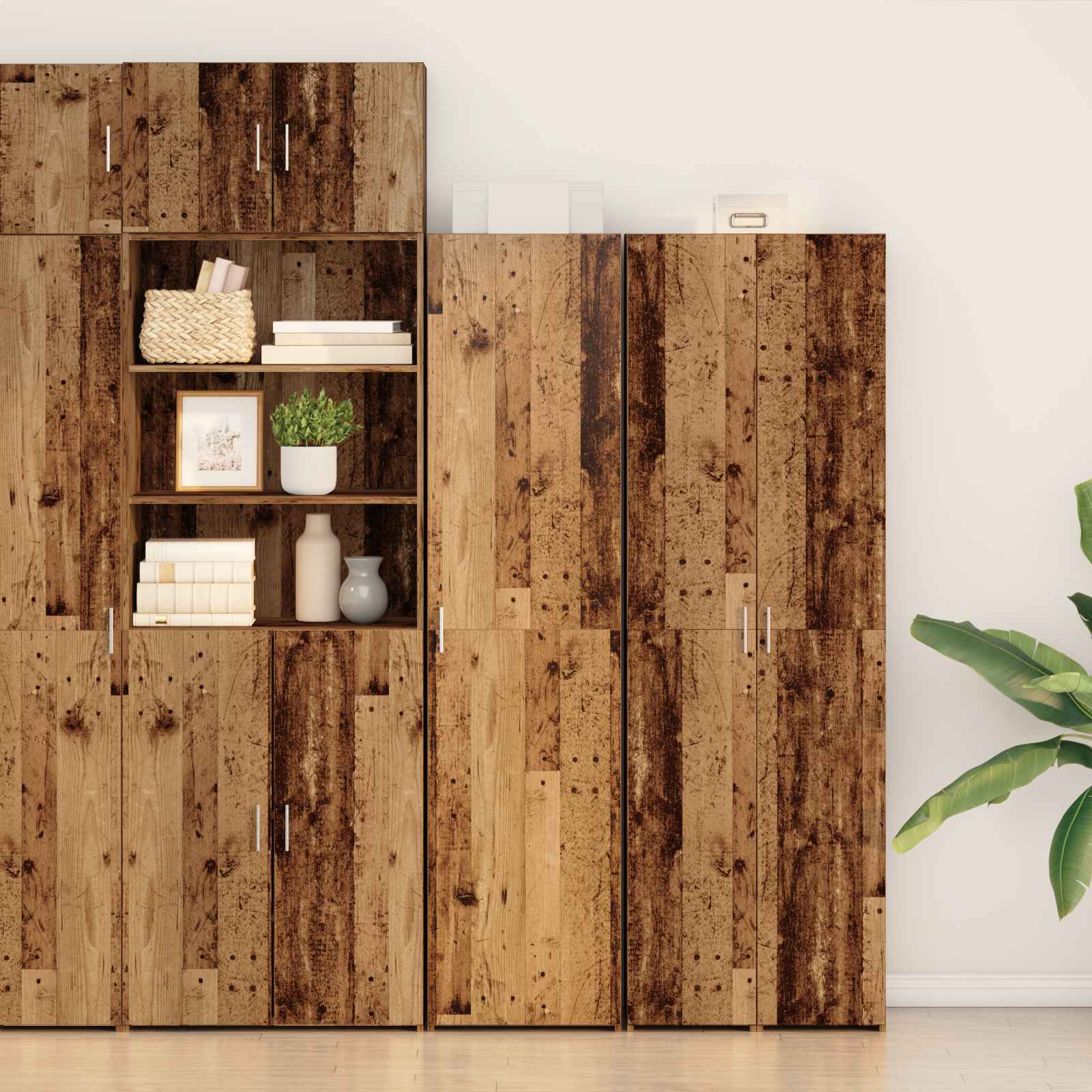 Highboard Staro drvo 45 x 42,5 x 185 cm