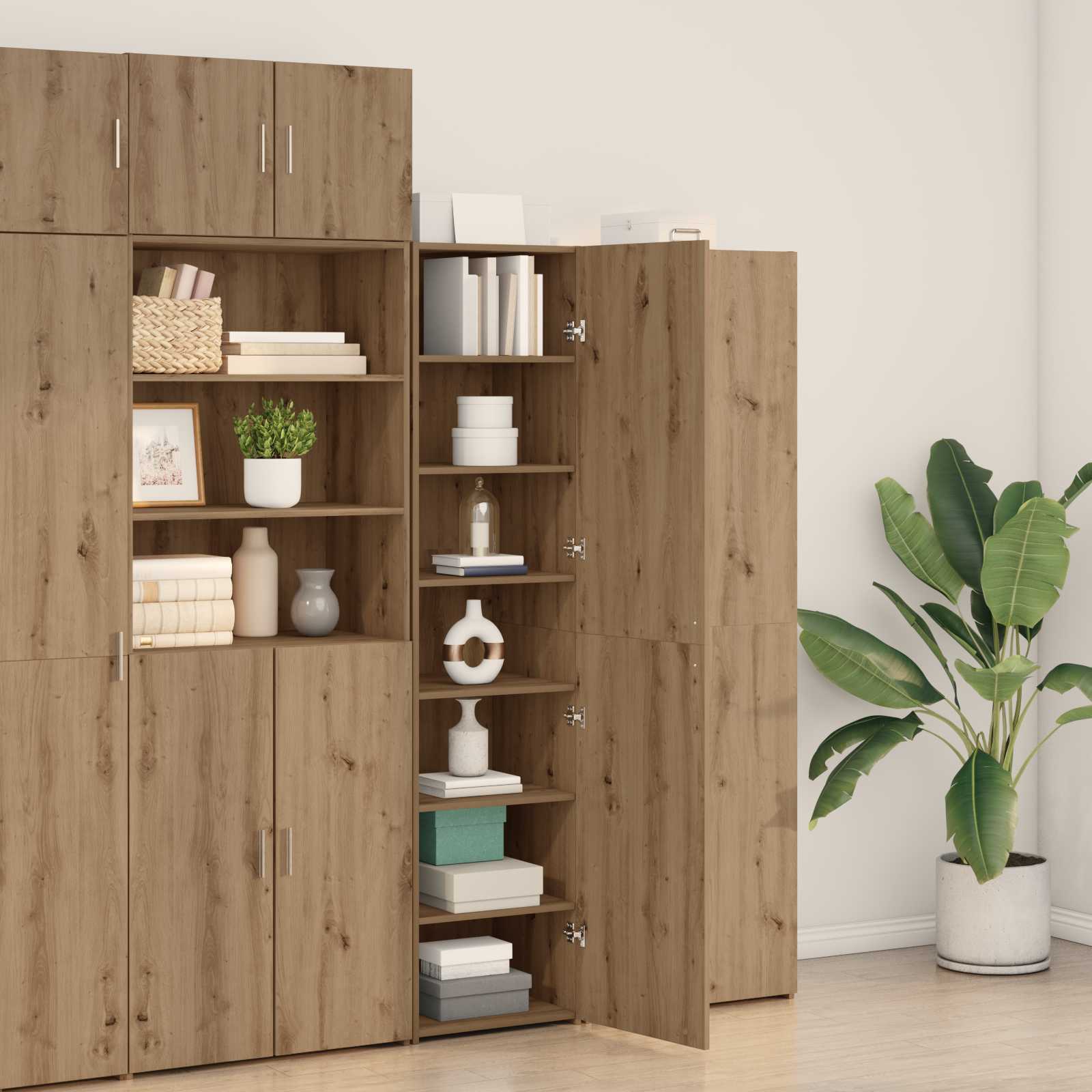 Highboard Umjetnički hrast 45 x 42,5 x 185 cm
