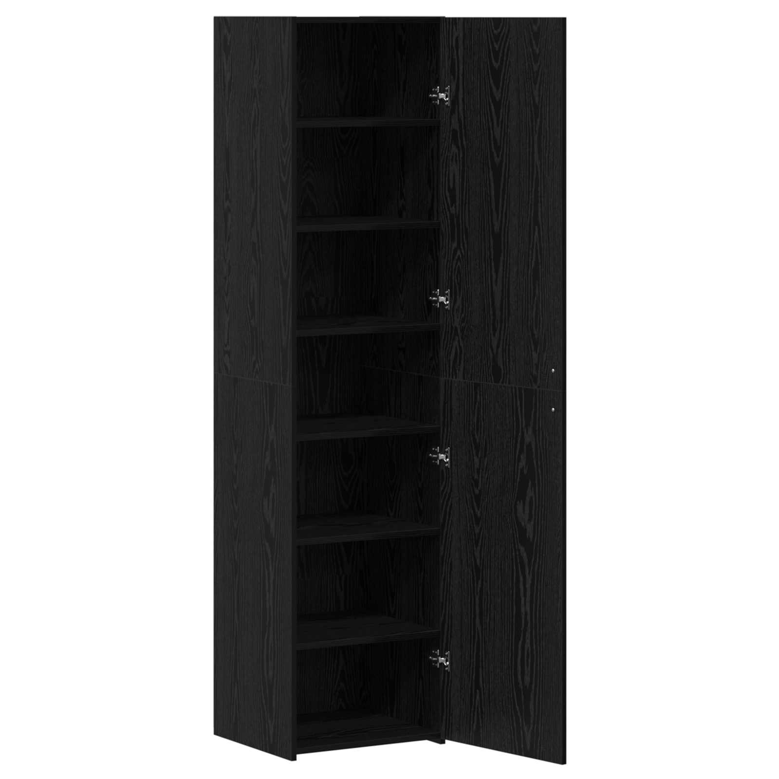 Highboard Crni hrast 45 x 42,5 x 185 cm