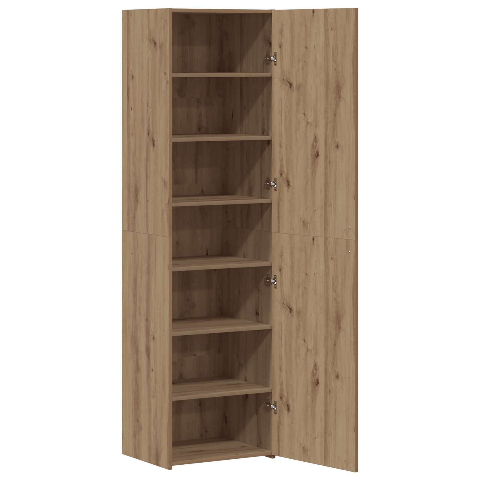 Highboard 2 pcs Umjetnički hrast 50 x 42,5 x 185 cm