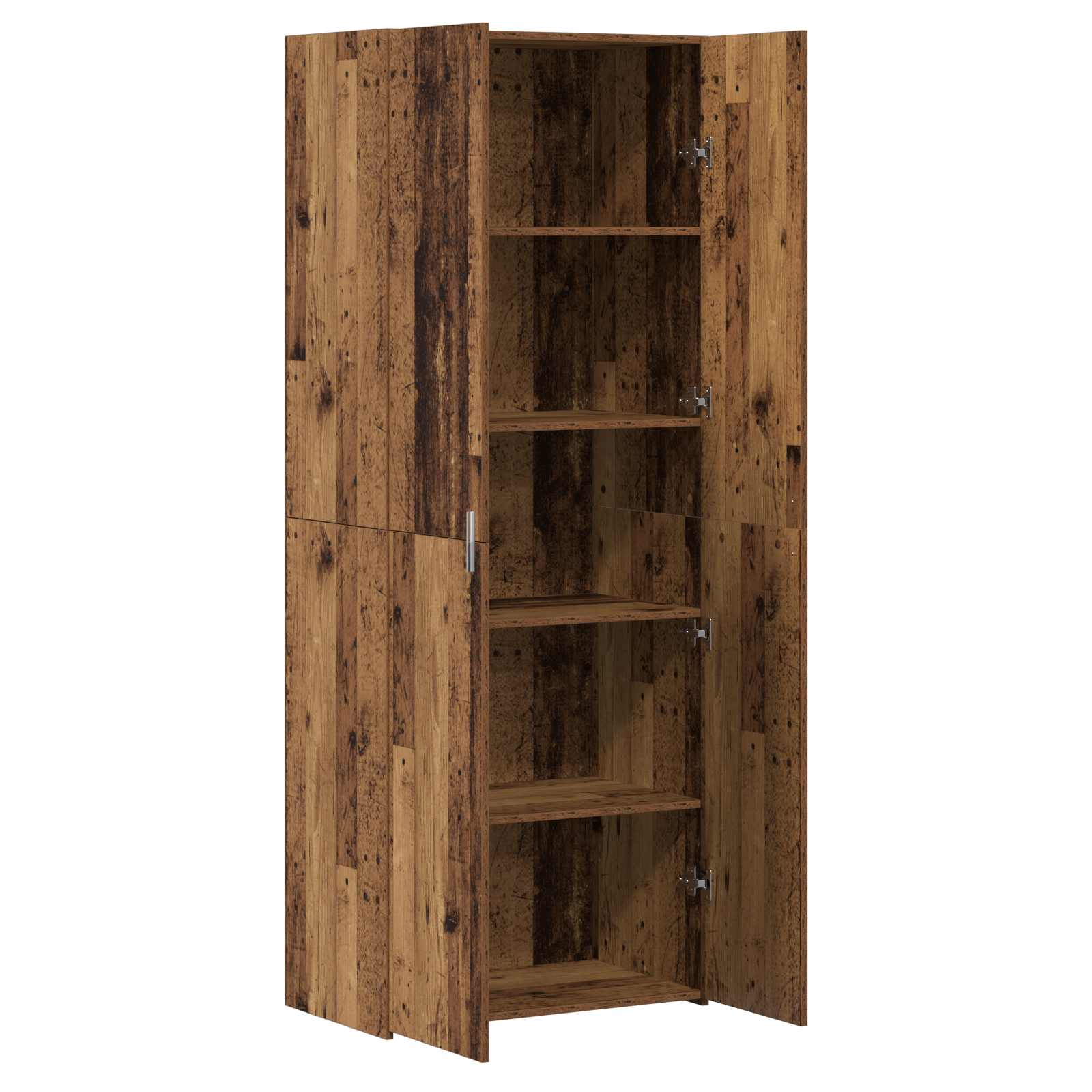 Highboard 2 pcs Staro drvo 70 x 42,5 x 185 cm