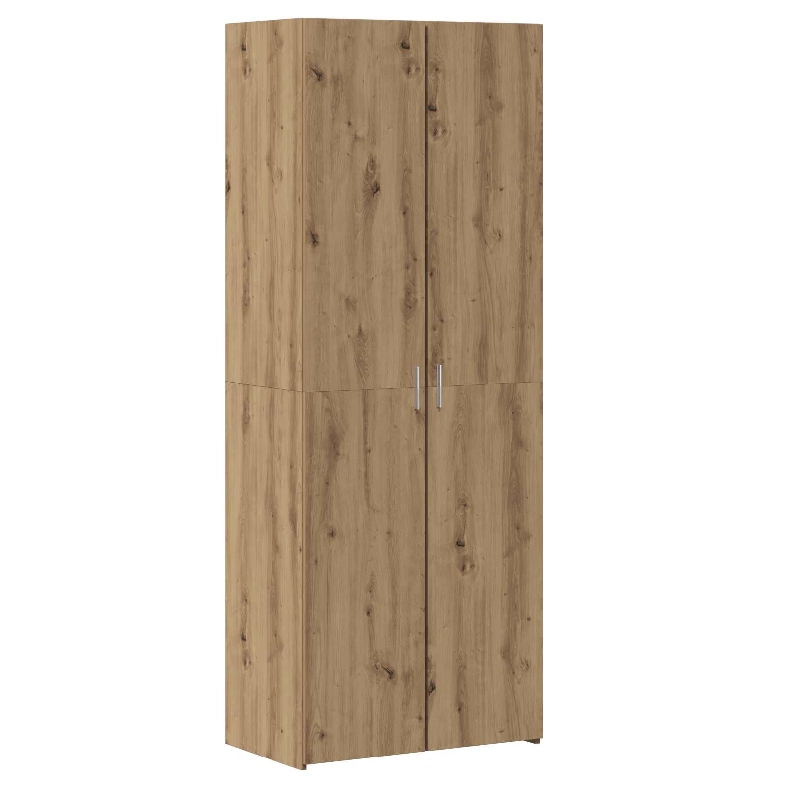 Highboard 2 pcs Umjetnički hrast 70 x 42,5 x 185 cm