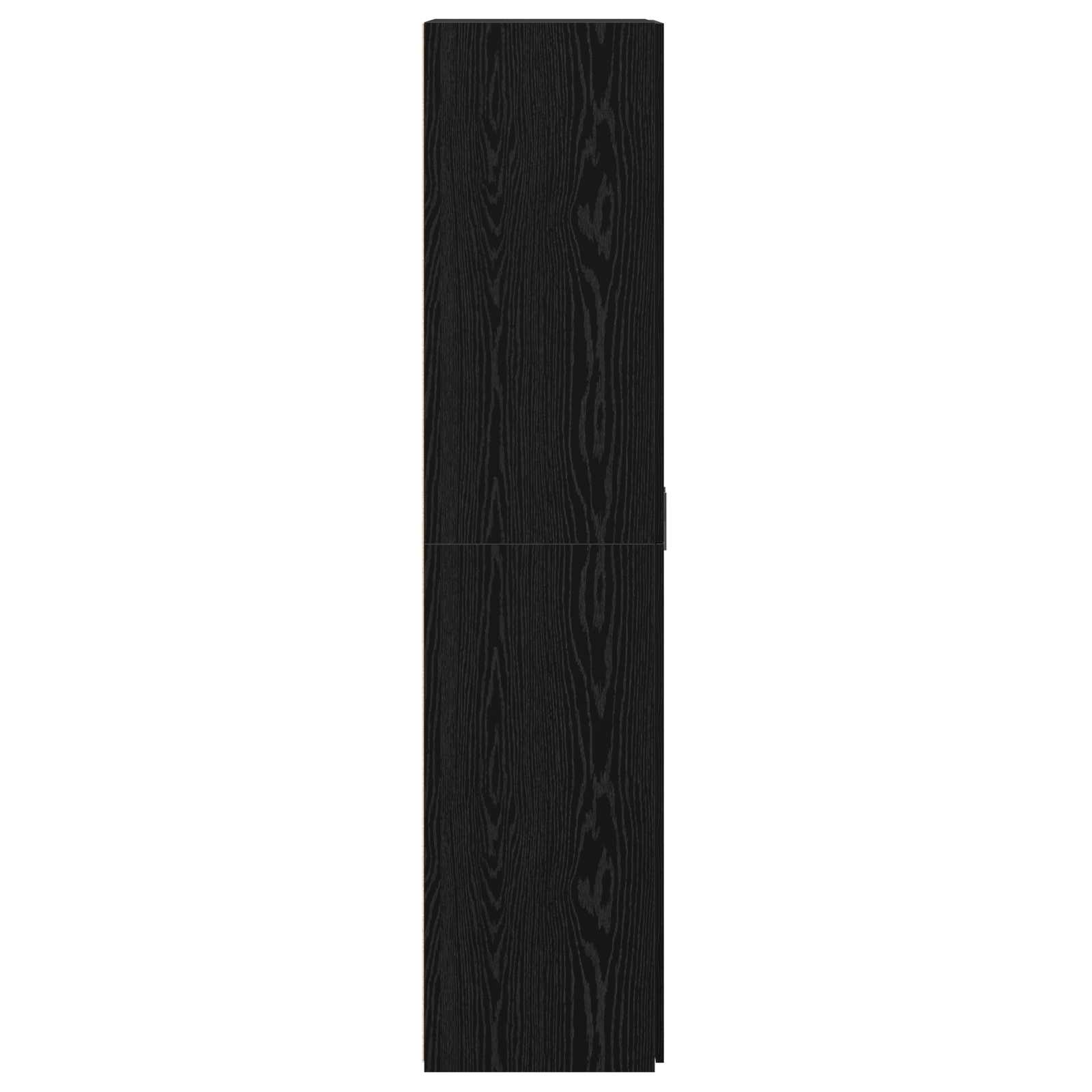 Highboard 2 pcs Crni hrast 70 x 42,5 x 185 cm