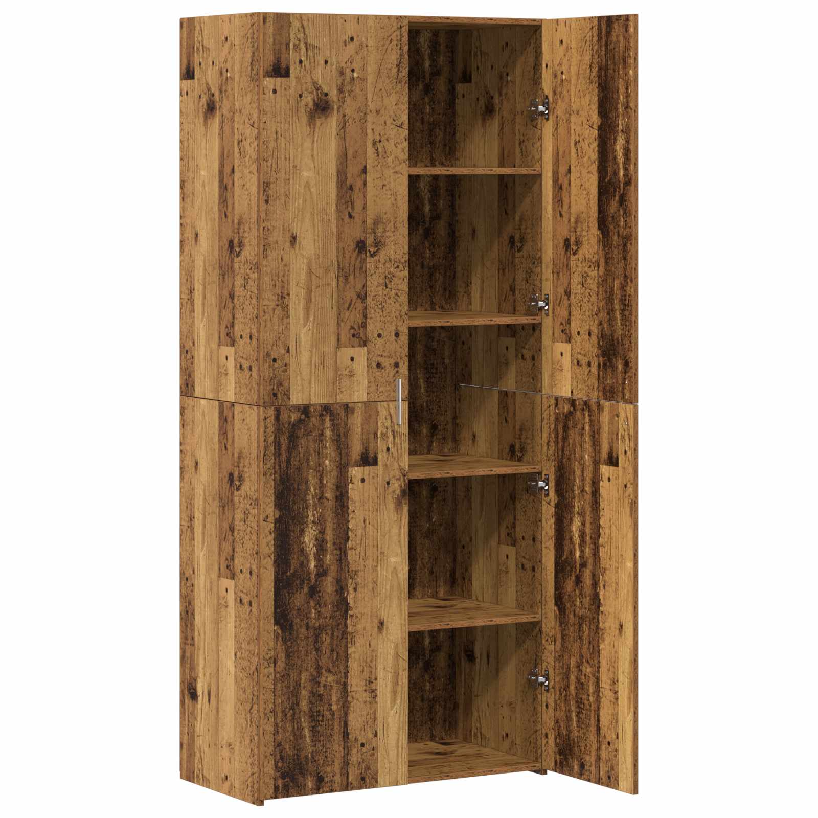 Highboard 2 pcs Staro drvo 80 x 42 x 185 cm