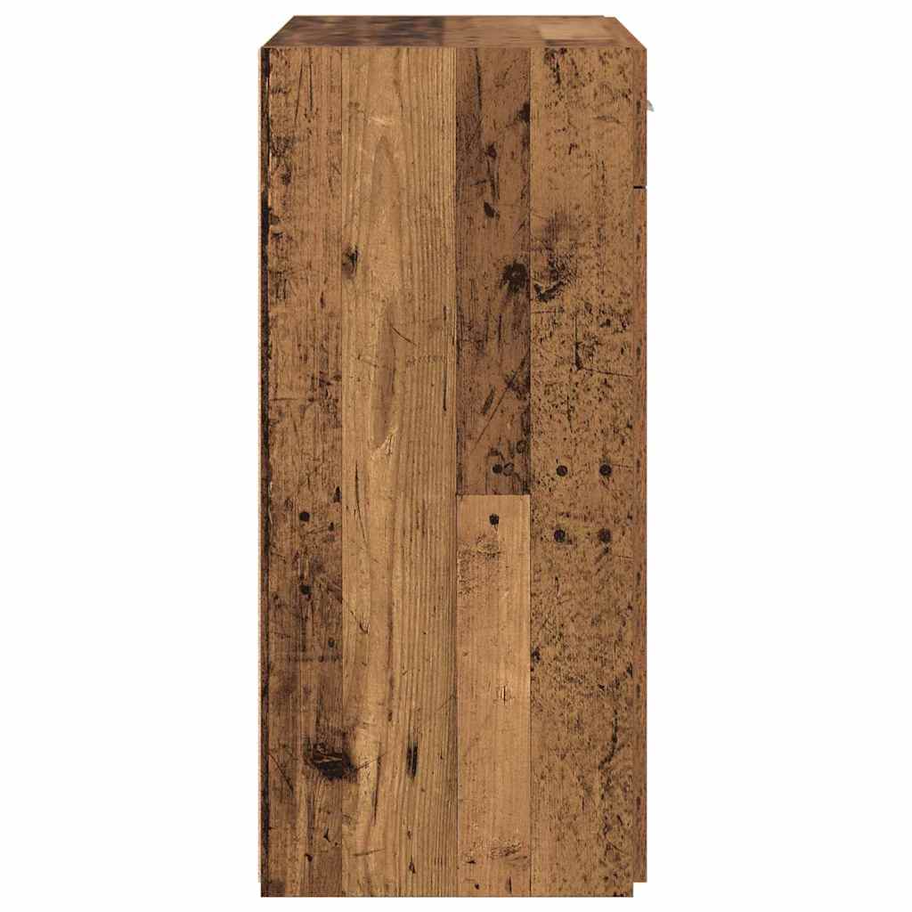 Ormarić za pohranu s ladicama Staro drvo 80 x 42.5 x 93.5 cm