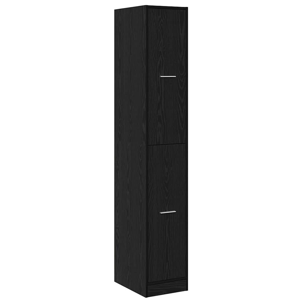Apoteka za pohranu Crni hrast 30 x 41 x 174.5 cm