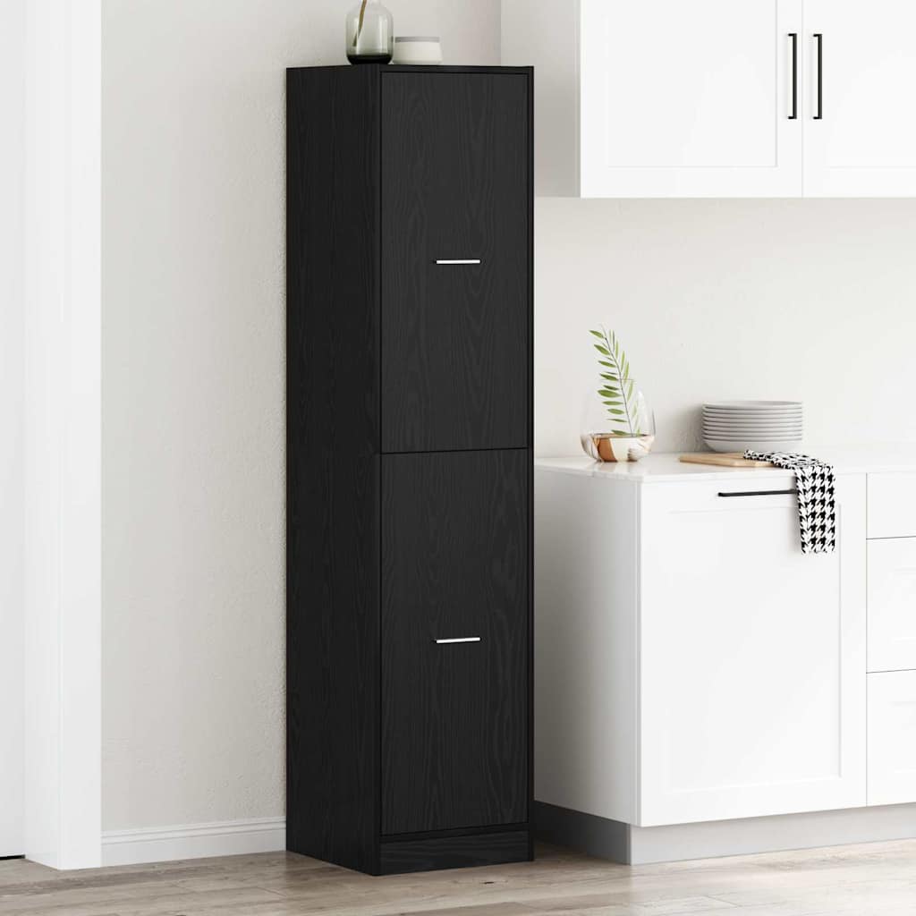 Apoteka za pohranu Crni hrast 40 x 41 x 174.5 cm