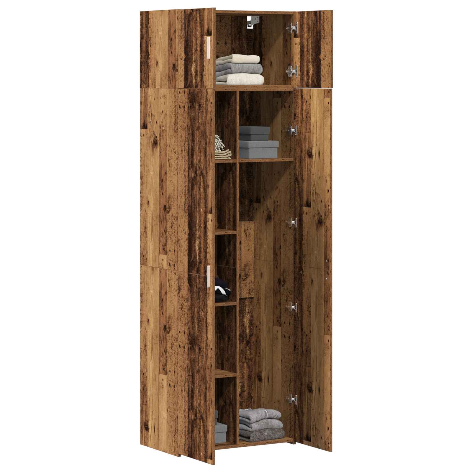 Ormarić za pohranu 3 pcs Staro drvo