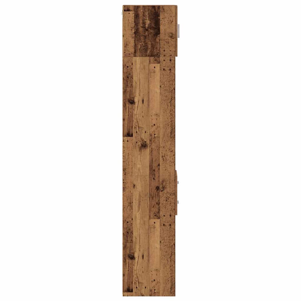 Ormarić za pohranu 2 pcs Staro drvo 30 x 42,5 x 225 cm