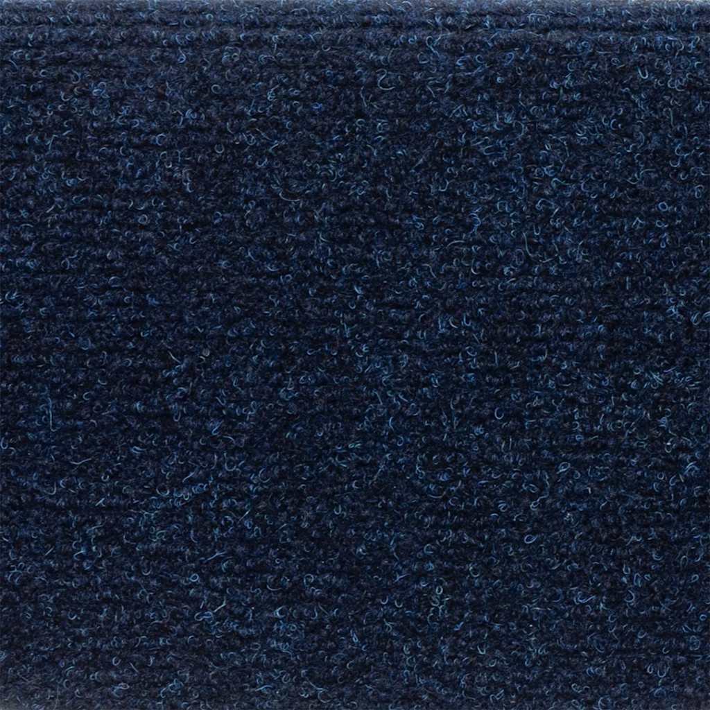 Prostirke za stepenice samoljepljive 30 kom 56x17x3 cm tamnoplave poluokrugle