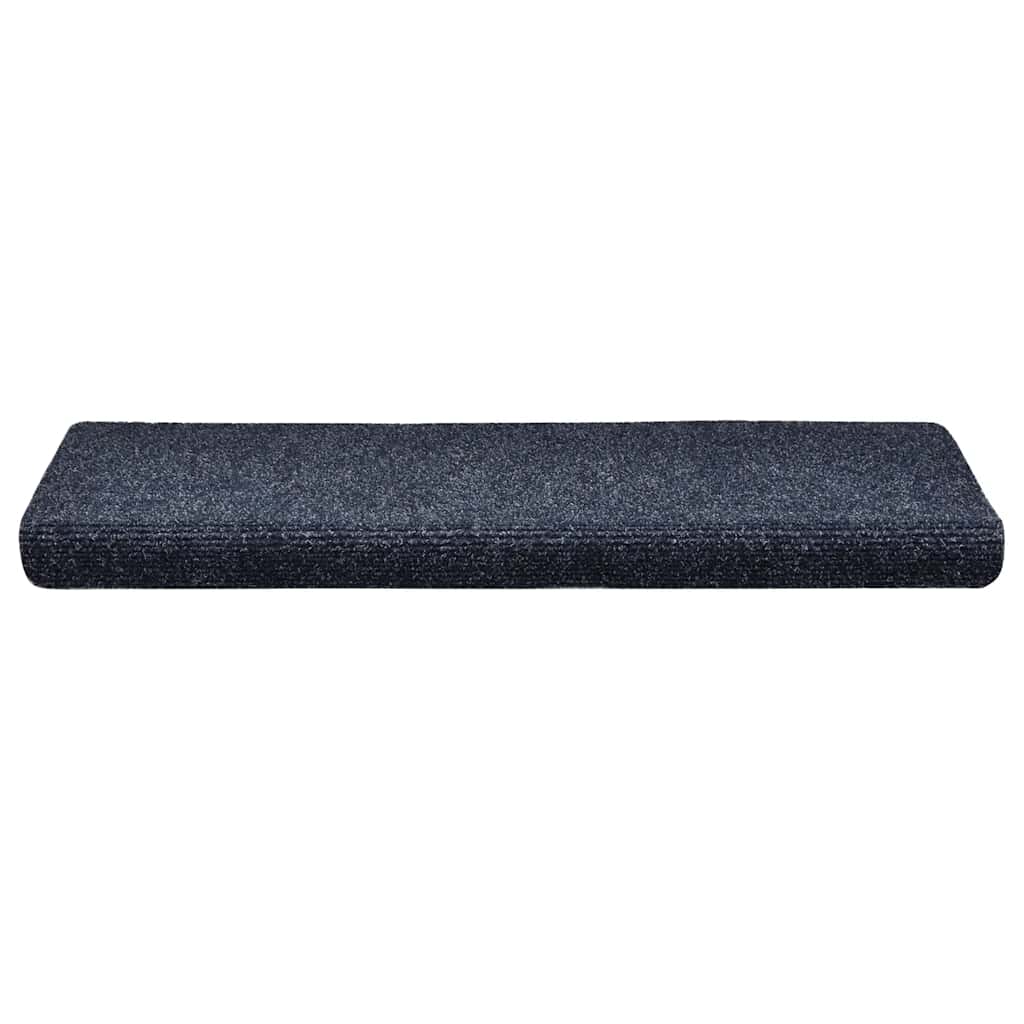Prostirke za stepenice samoljepljive 30 kom 65x21x4 cm plave pravokutne rubove