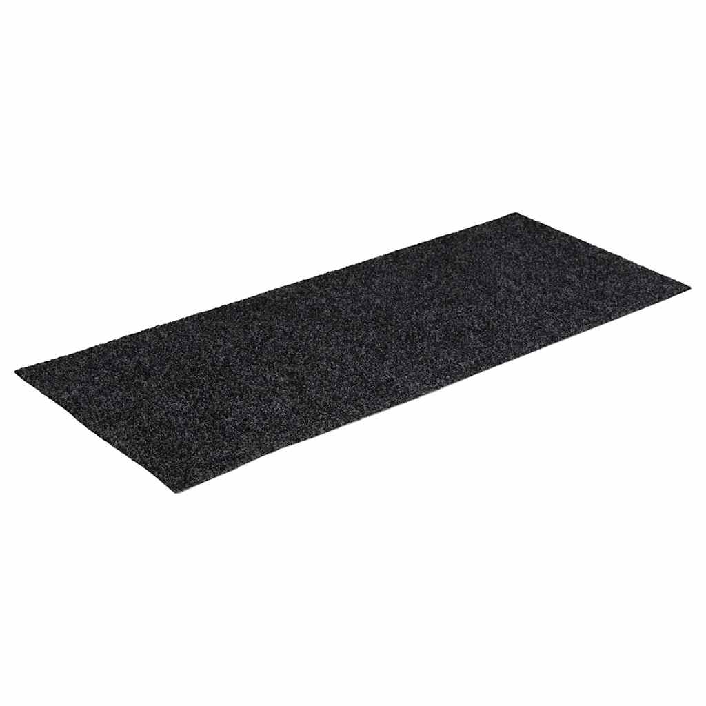 Prostirke za stepenice samoljepljive 30 kom 60x25 cm tamnosive pravokutne