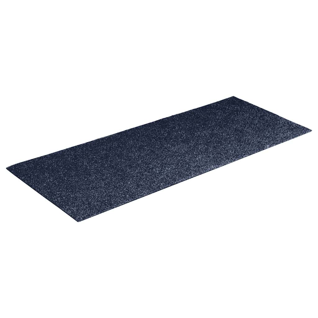 Prostirke za stepenice samoljepljive 30 kom 60x25 cm sivo plave pravokutne