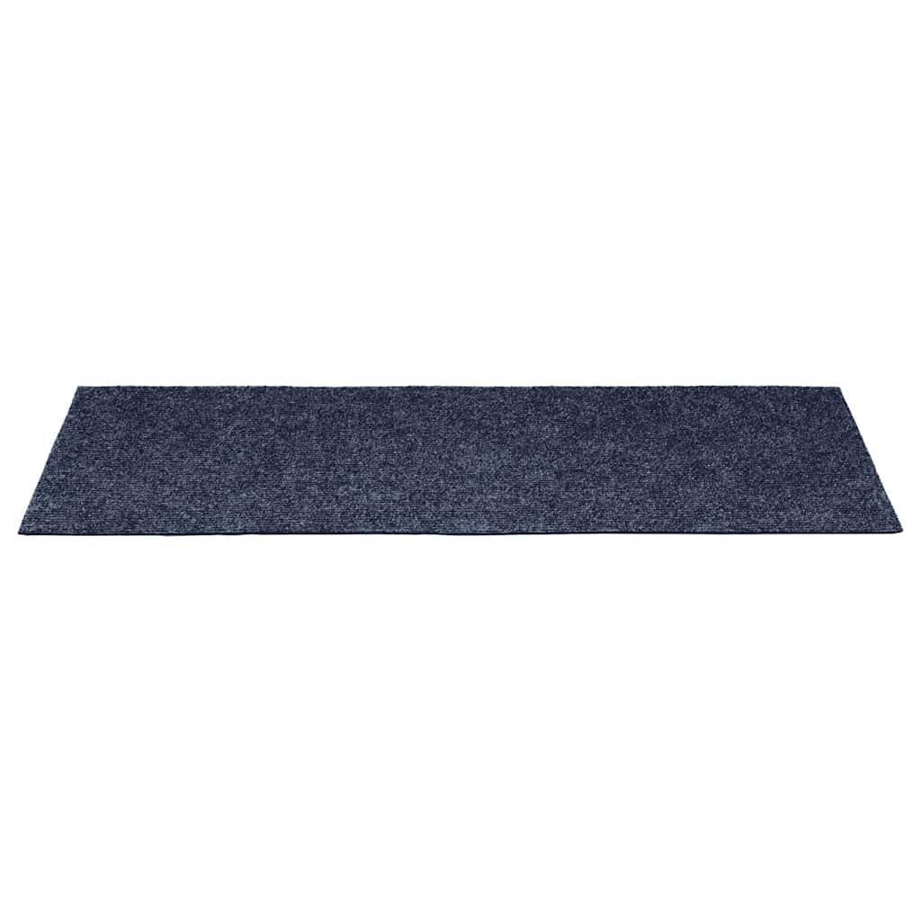 Prostirke za stepenice samoljepljive 30 kom 60x25 cm sivo plave pravokutne