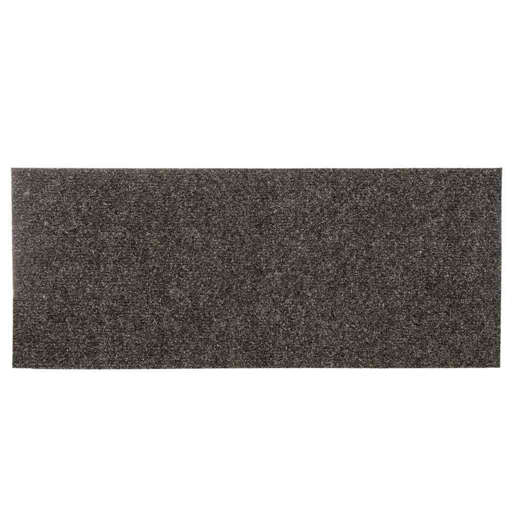 Prostirke za stepenice samoljepljive 30 kom 60x25 cm antracit pravokutne