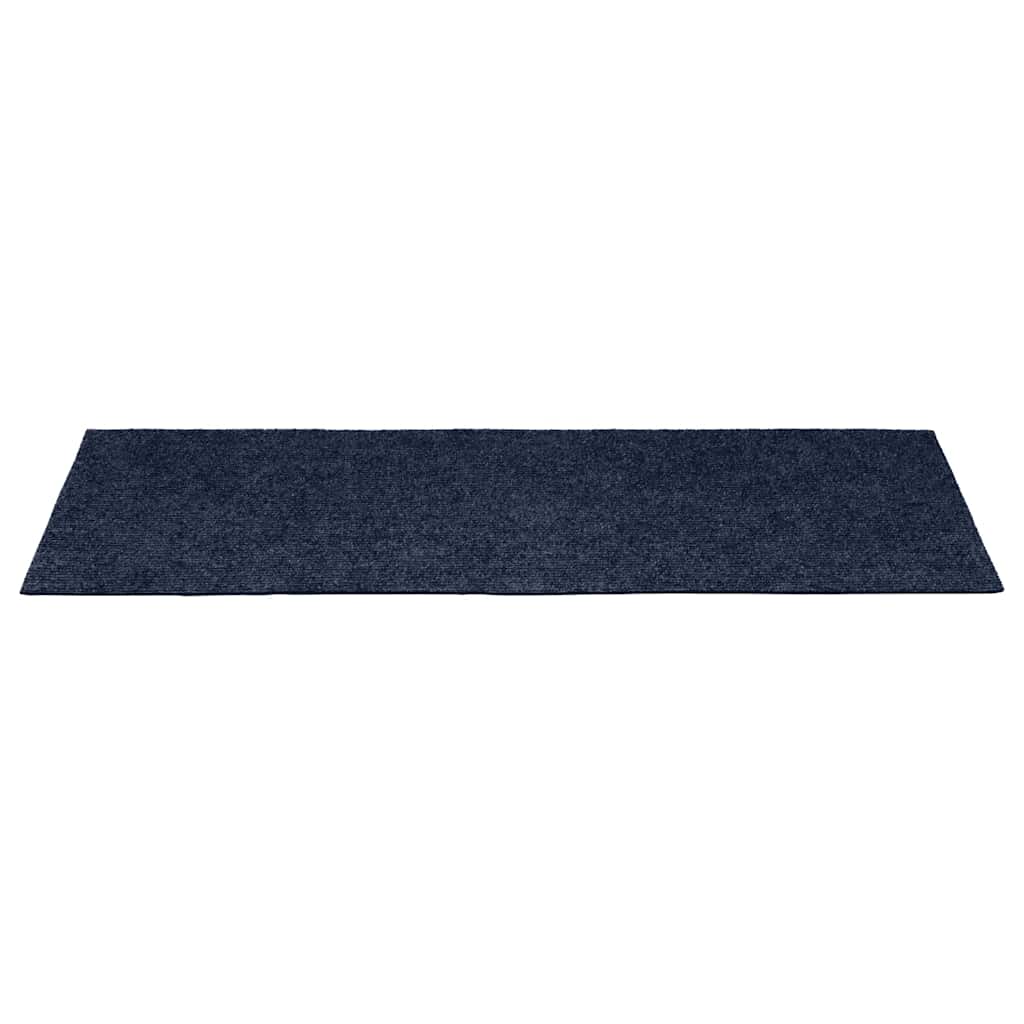 Prostirke za stepenice samoljepljive 30 kom 60x25 cm tamnoplave pravokutne
