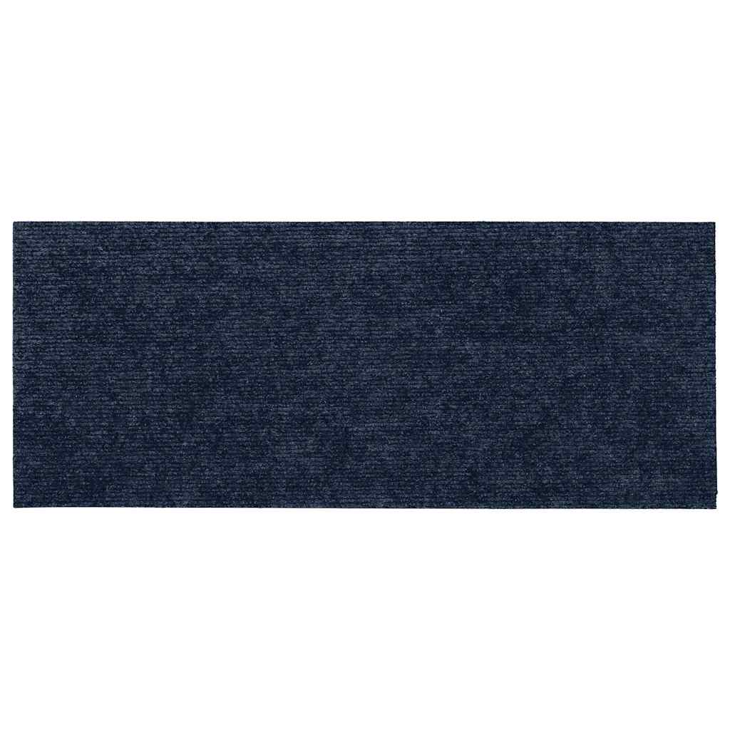Prostirke za stepenice samoljepljive 30 kom 60x25 cm tamnoplave pravokutne