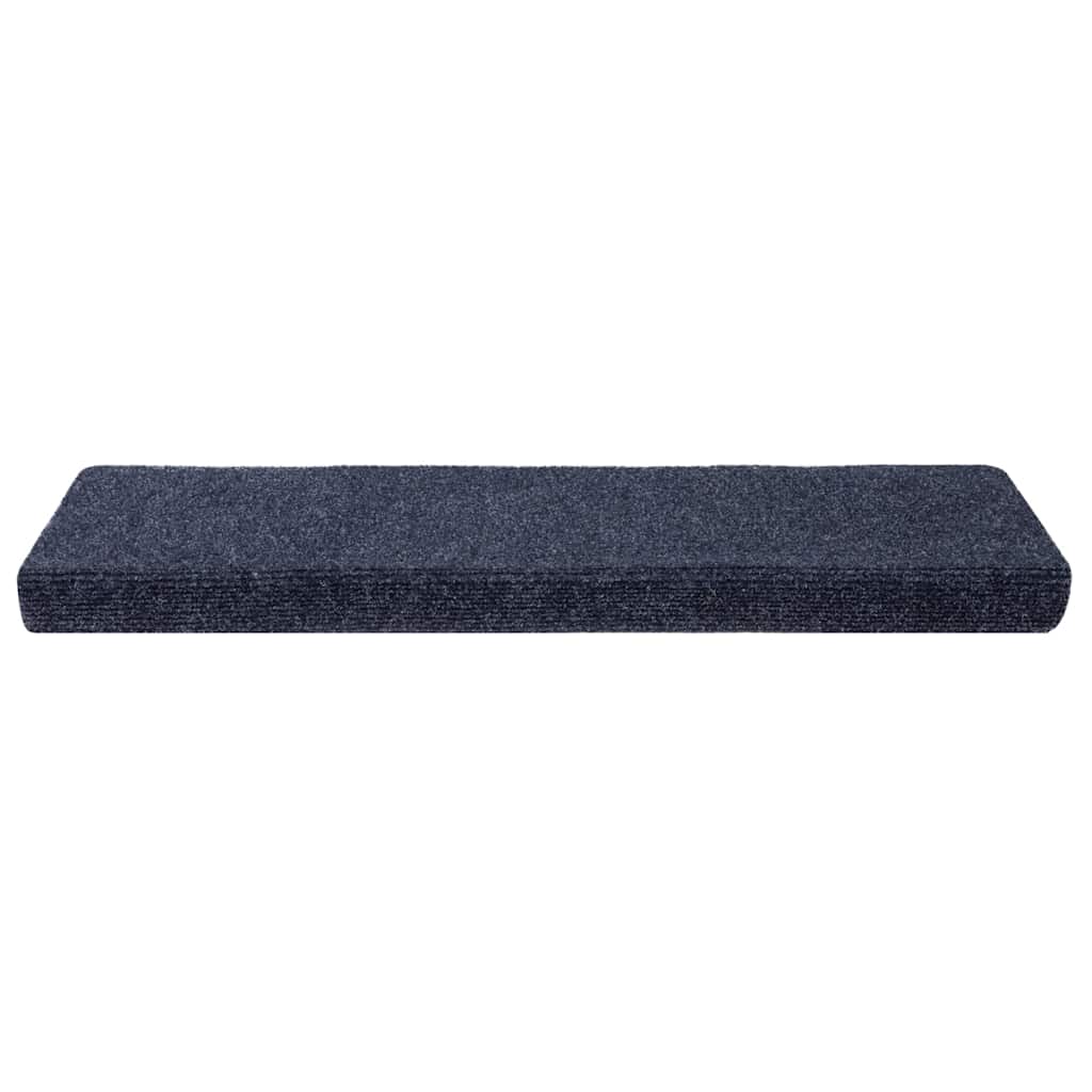 Prostirke za stepenice samoljepljive 20 kom 65x21x4 cm antracit pravokutni rub