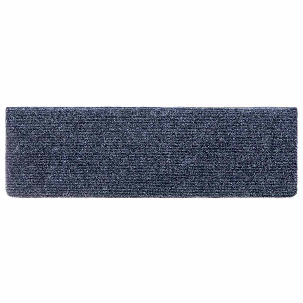 Prostirke za stepenice samoljepljive 20 kom 65x21x4 cm antracit pravokutni rub
