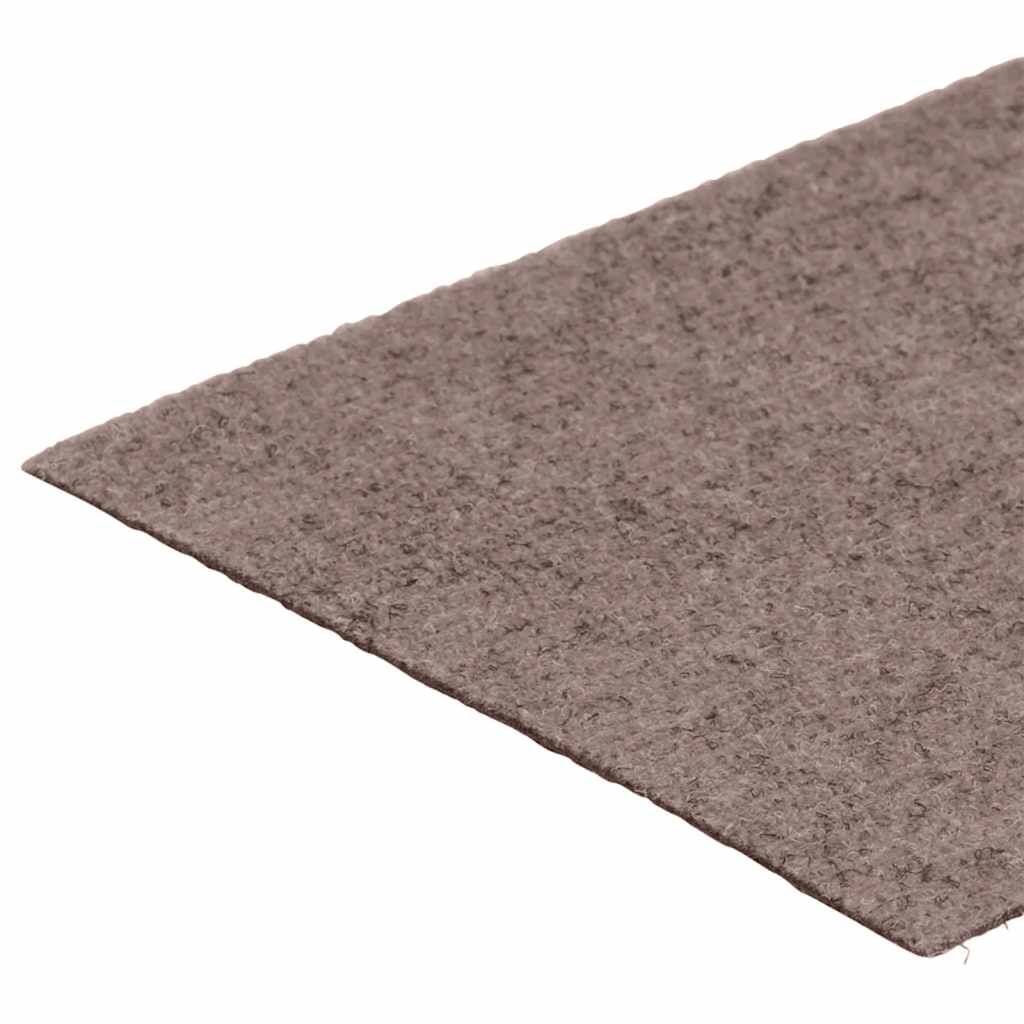 Prostirke za stepenice samoljepljive 30 kom 76x20 cm svijetlosmeđe pravokutne