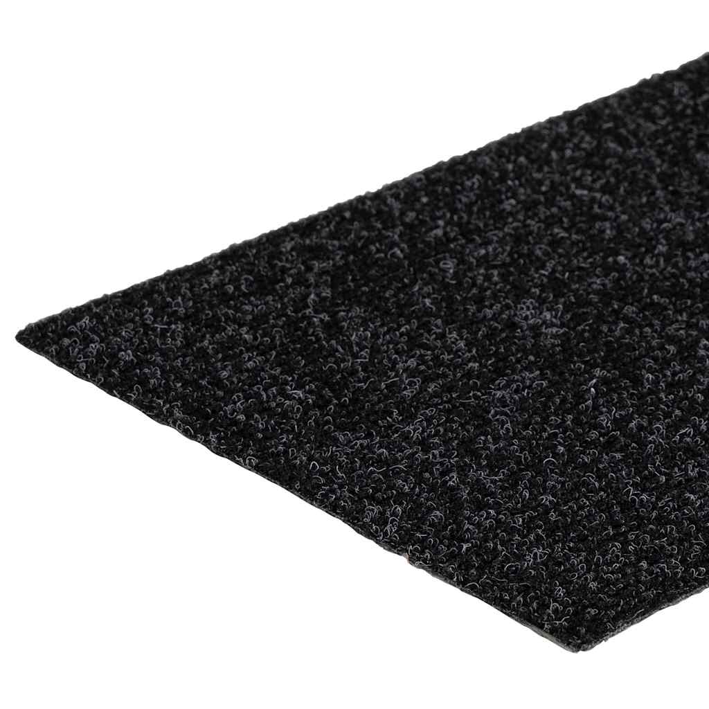 Prostirke za stepenice samoljepljive 30 kom 76x20 cm crne pravokutne
