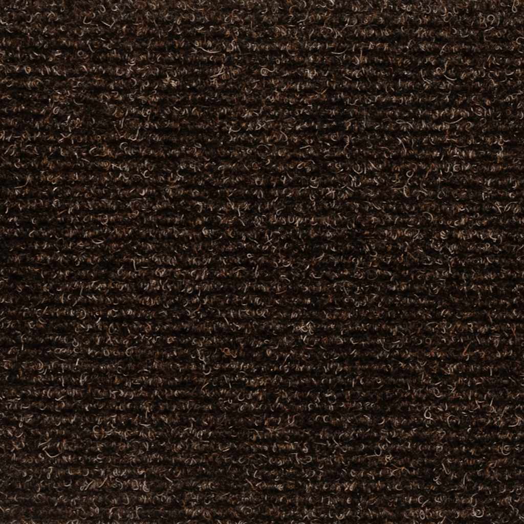 Prostirke za stepenice samoljepljive 30 kom 76x20 cm smeđe pravokutne