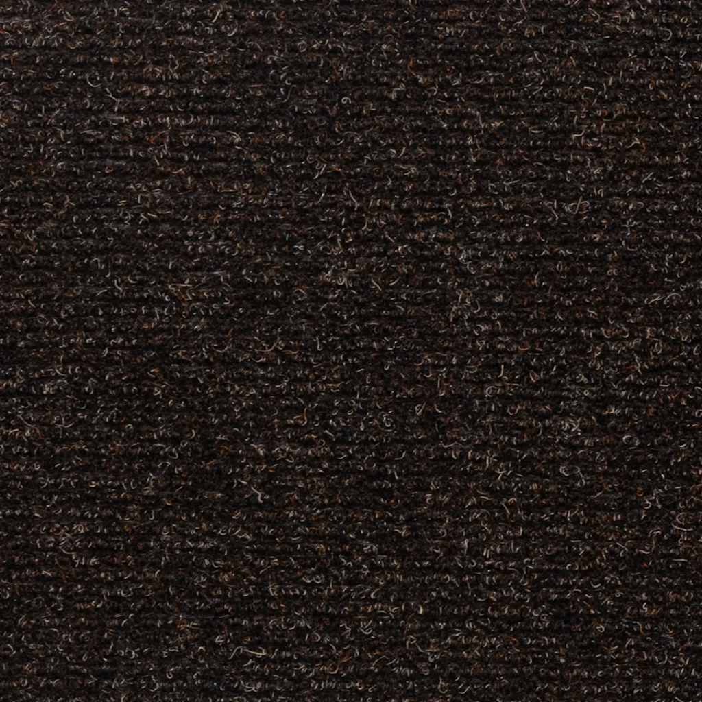 Prostirke za stepenice samoljepljive 30 kom 76x20 cm tamnosmeđe pravokutne