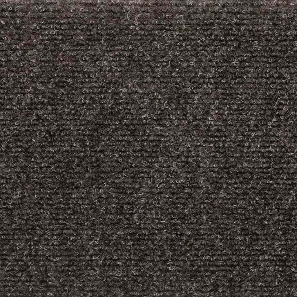 Prostirke za stepenice samoljepljive 30 kom 76x20 cm antracit pravokutne