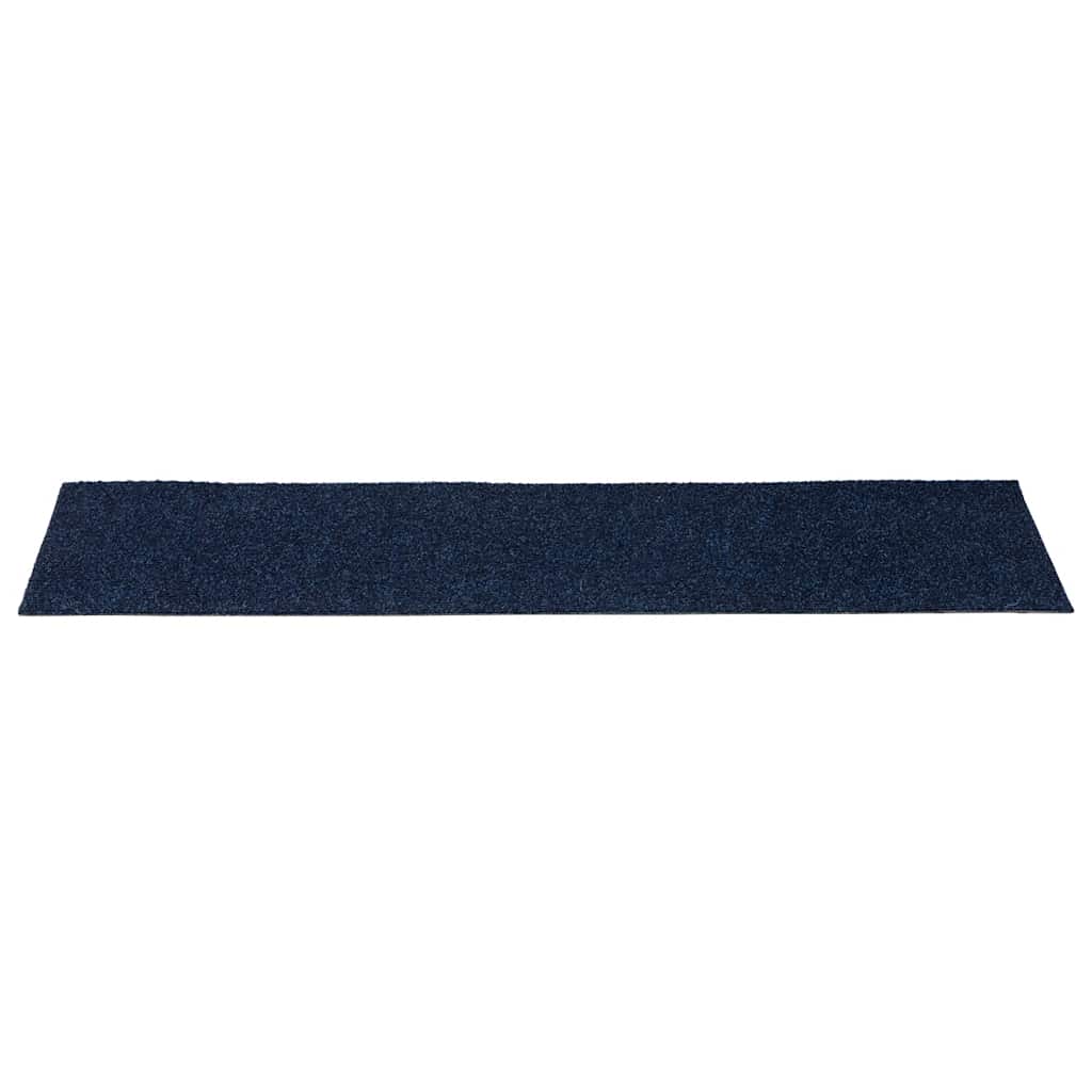 Prostirke za stepenice samoljepljive 30 kom 76x20 cm tamnoplave pravokutne