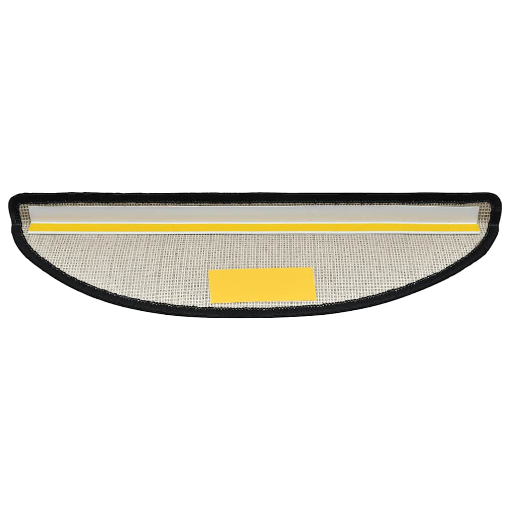Prostirke za stepenice 30 kom 56x17x3 cm antracit poluokrugle